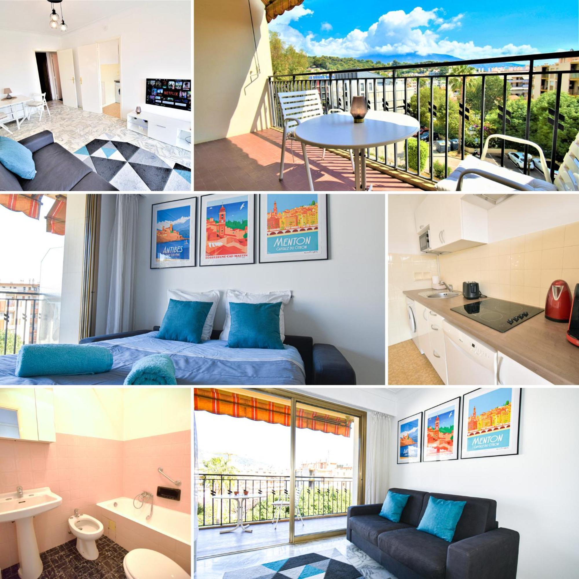 L'Orangerie - Proche Mer - Terrasse - Parking Prive - Clim 罗克布吕讷-卡普马丹 外观 照片